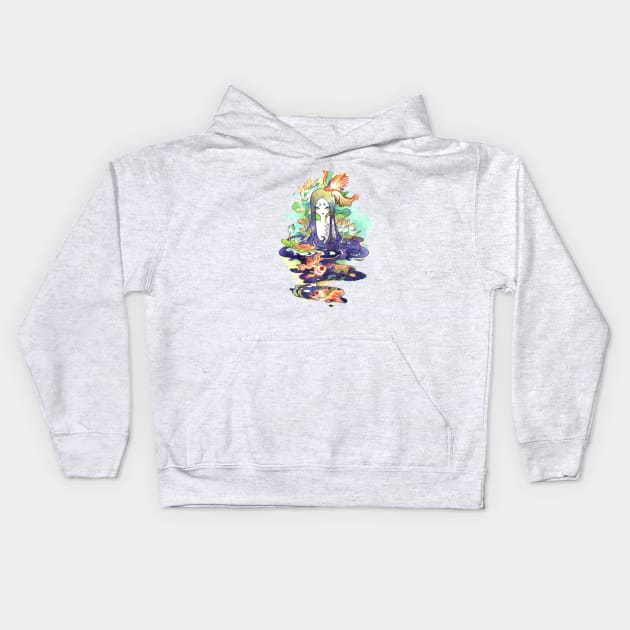 Pisces Kids Hoodie by foosweechin